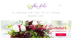 Desktop Screenshot of fleurdelisfloristny.com