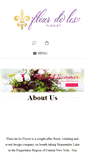 Mobile Screenshot of fleurdelisfloristny.com